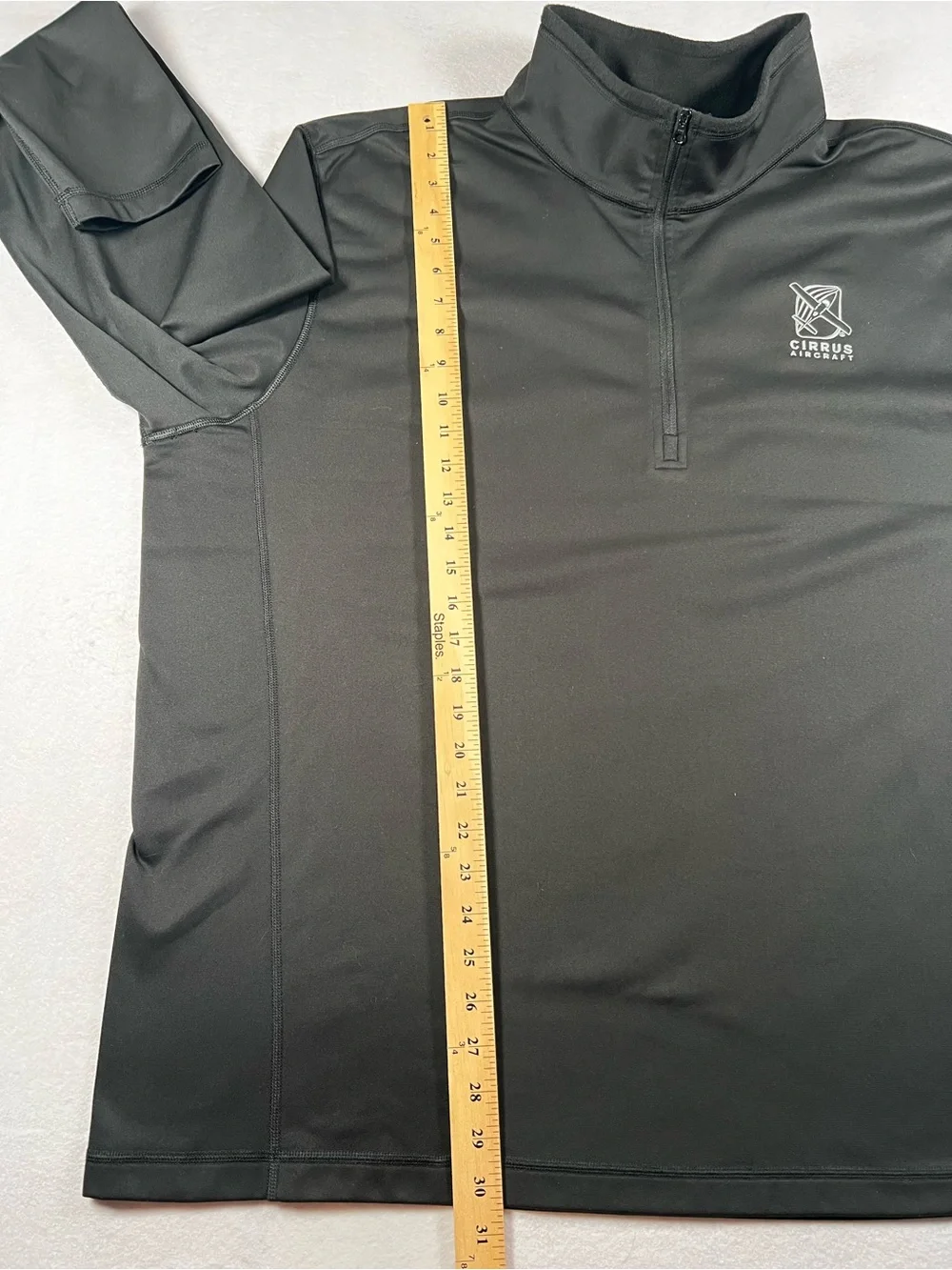 The North Face Men’s XXXL Black Cirrus Aircraft 1/4 Zip Pullover Fleece Outdoor
